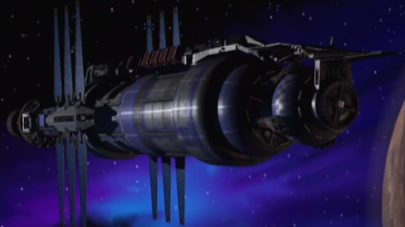 Hopefully they keep the Babylon 5's design though, at least. (Screenshot: Warner Bros.)