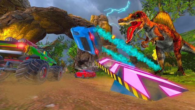 Cruis’n Blast On The Switch Is Arcade Racing At Its Most Ridiculous