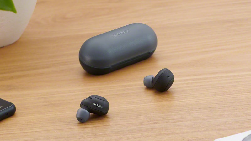 Ten hours of battery life for the buds alone is great, but the charging case includes just a single charge, bringing the total battery life for the Sony WF-C500 wireless earbuds to just 20 hours. (Image: Sony)