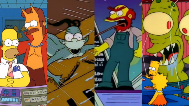 10 of The Simpsons’ Best Treehouse of Horror Skits