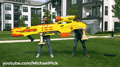 There’s a New ‘World’s Biggest Nerf Gun’ That Can Blast Darts At Over 80 KM/H
