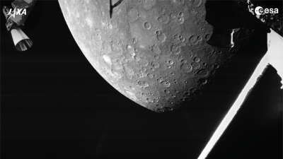 Joint Europe-Japan Space Mission Captures First Flyby Photos of Mercury