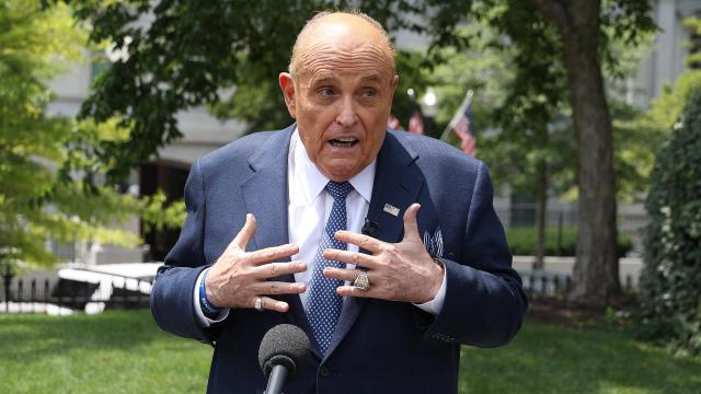 Surprising No One, Giuliani Says He Got His Intel About Election Fraud Off of Facebook