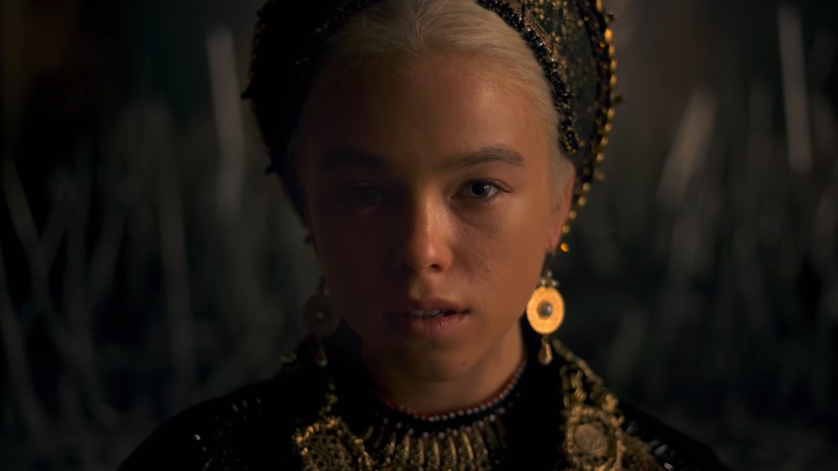 Olivia Cooke as Lady Alicent Hightower. (Screenshot: HBO Max)