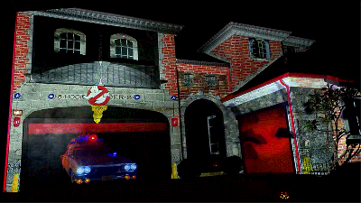 This Incredibly Animated Ghostbusters House Is How You Do Halloween Right