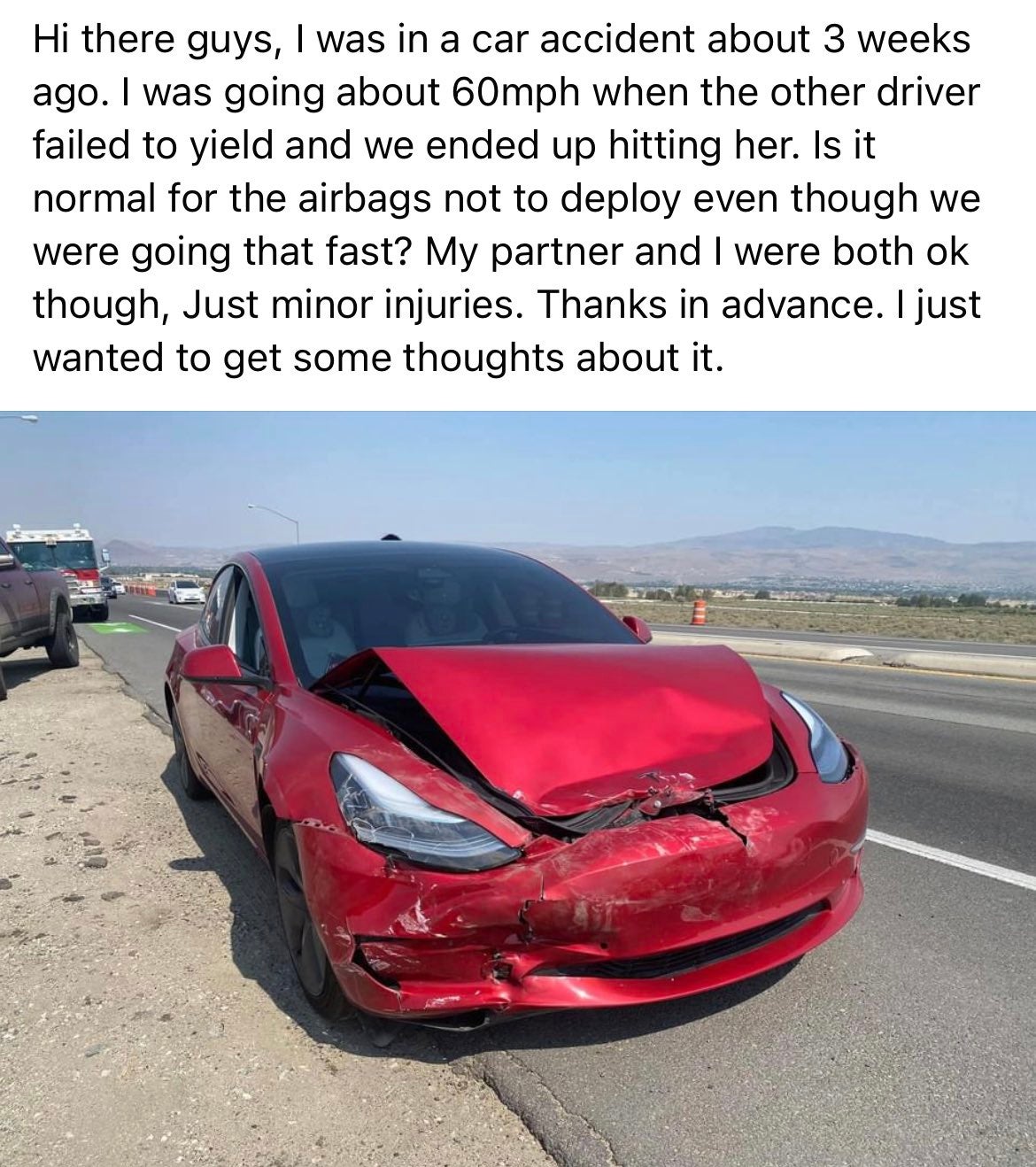 A Tesla Model 3 Crash Brings Out The Real Car Experts