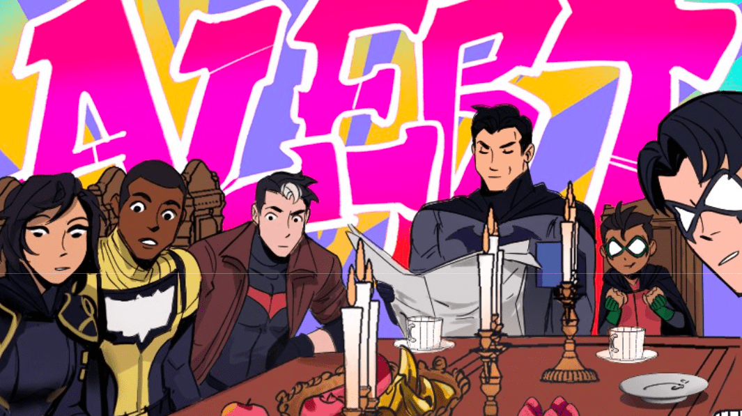 Just a casual family dinner. (Screenshot: Starbite, Lan Ma, Jean Kim. Kielame Sibal, DC Comics, Webtoon)