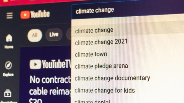 Google’s Going to Stop Letting YouTubers Make Money Off Climate Change Denial