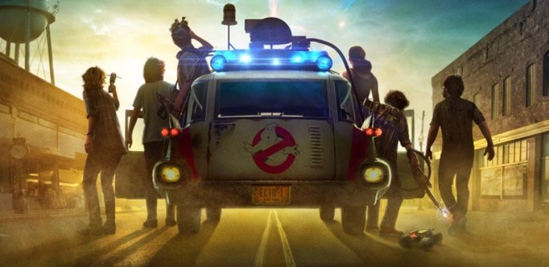 A crop of the poster for Ghostbusters Afterlife. (Image: Sony Pictures)