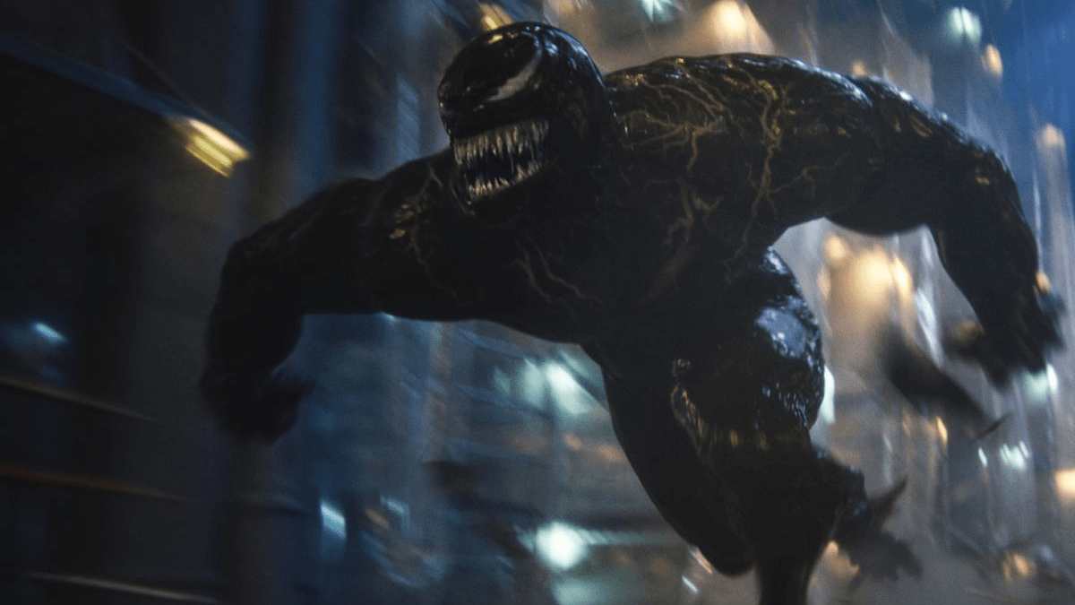 Venom probably shouldn't take any pills, really. (Image: Sony Pictures)