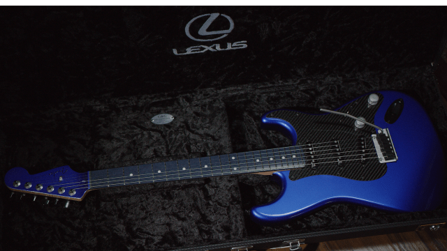 The Lexus LC Fender Stratocaster Is Brand Synergy At Its Worst