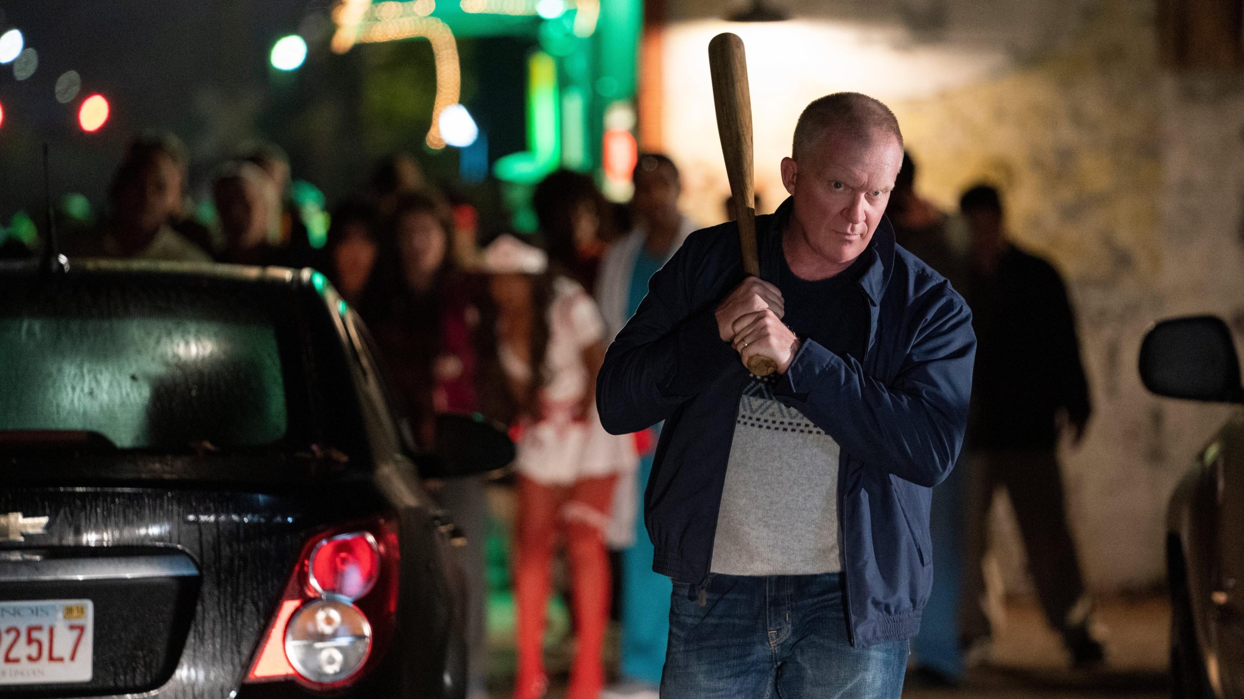 Tommy Doyle (Anthony Michael Hall) prepares for battle. (Image: Universal Pictures)