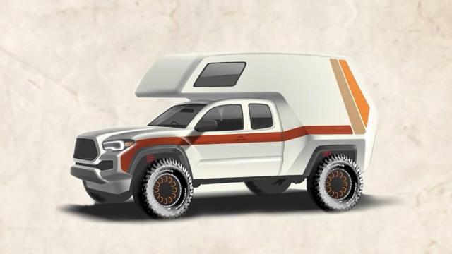 Toyota Is Recreating The 1970s Magic Of Its Chinook Campers With This Tacoma Camper Project
