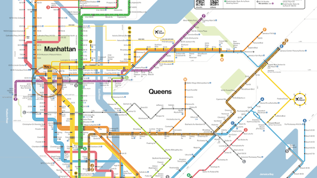 New Subway Map Just Dropped