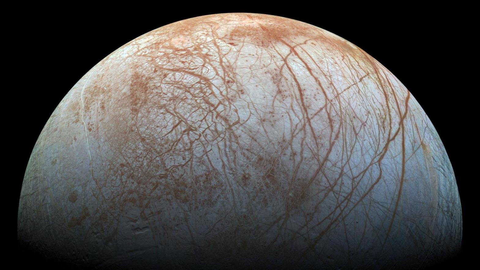Europa.  (Image: NASA/JPL-Caltech/SETI Institute)