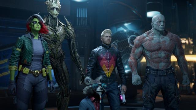 The Guardians of the Galaxy Game Credits the Hell Out of Its In-Game Costumes
