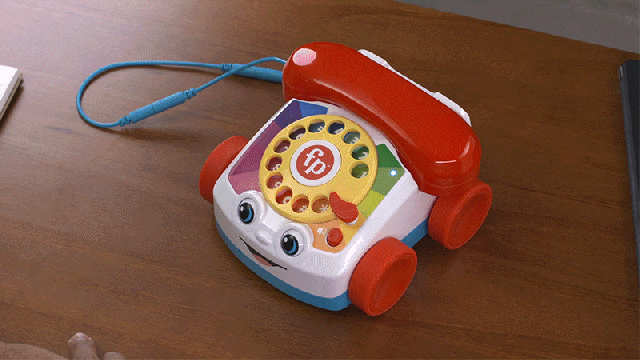 Fisher Price’s Iconic Toy Telephone Now Actually Makes Phone Calls