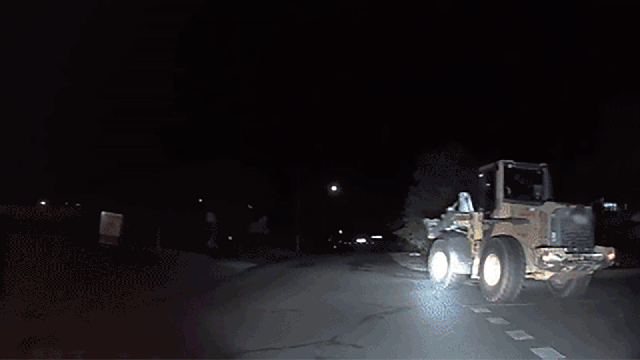 It Turns Out A Tractor Isn’t The Best Getaway Car