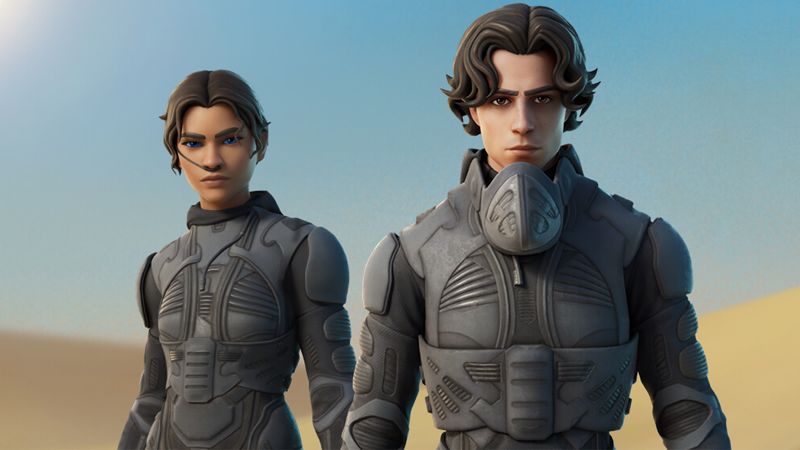 Who is this man and what has he done with Paul Atreides? (Image: Epic Games)
