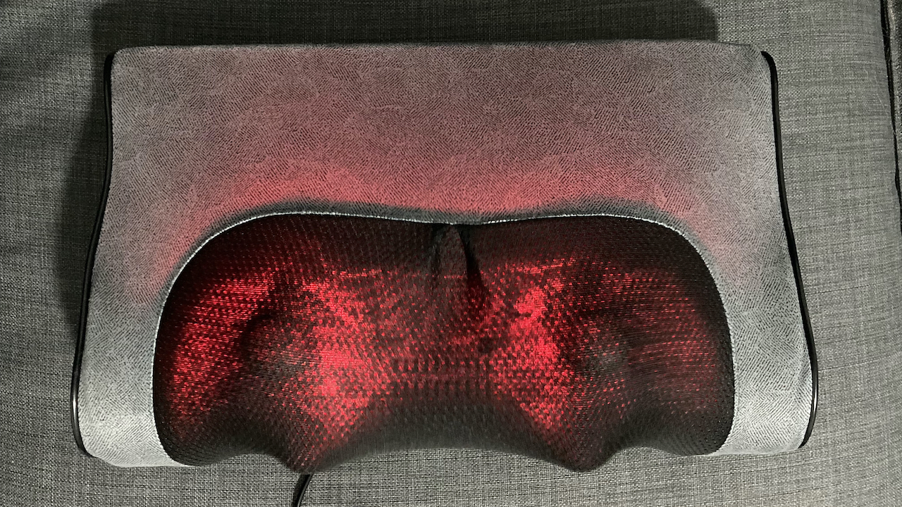 This Bulky Massage Pillow Will Loosen Your Back While You Watch TV