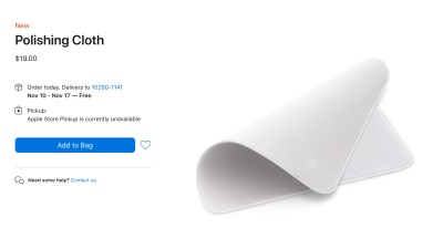 Apple Wants You to Pay How Much for a Polishing Cloth?!