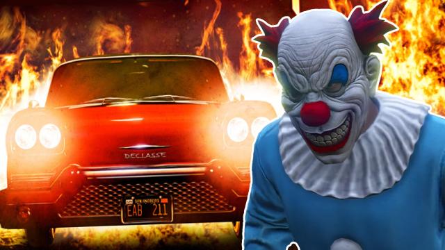 GTA Online Is Currently Haunted By Killer Clowns And Ghost Cars