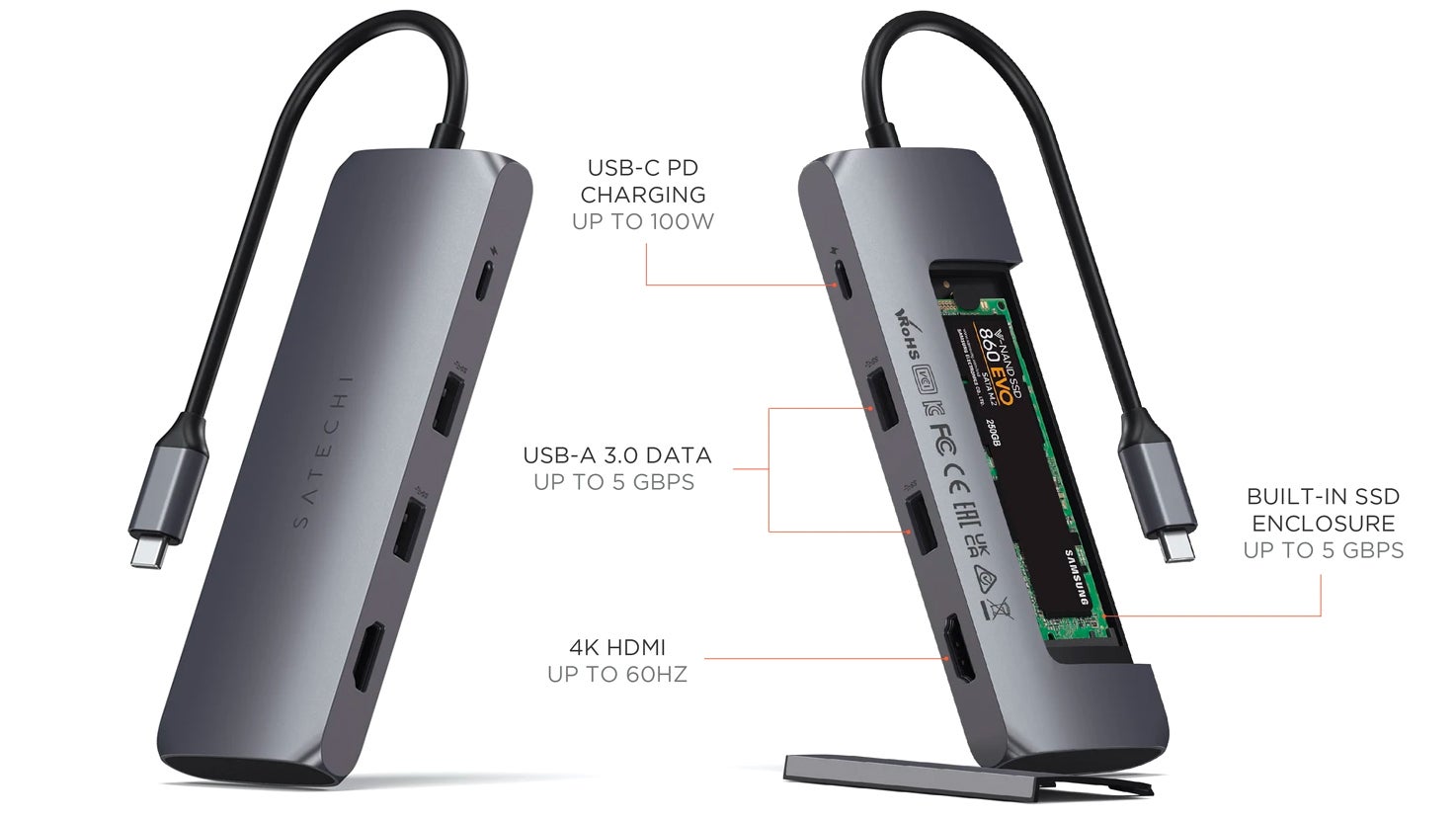 A USB-C Hub With an SSD Slot Solves Your Laptop’s Lack of Storage and Ports