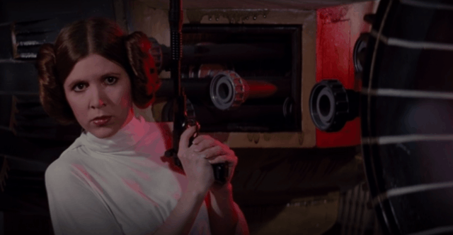 Star Wars Saved Its Best Entrance for Carrie Fisher