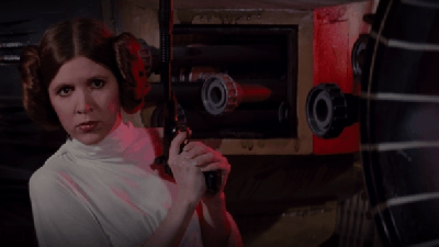 Star Wars Saved Its Best Entrance for Carrie Fisher