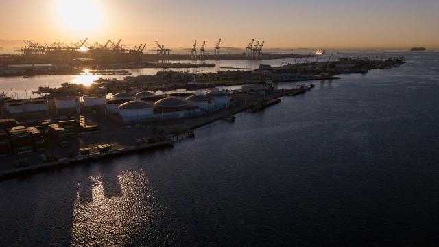 More Than 100 Cargo Ships Were Waiting to Unload in Southern California This Week, an All-Time High