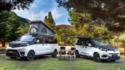 These Toyota Proace Campers Take An Old School Approach To Modern Car Camping