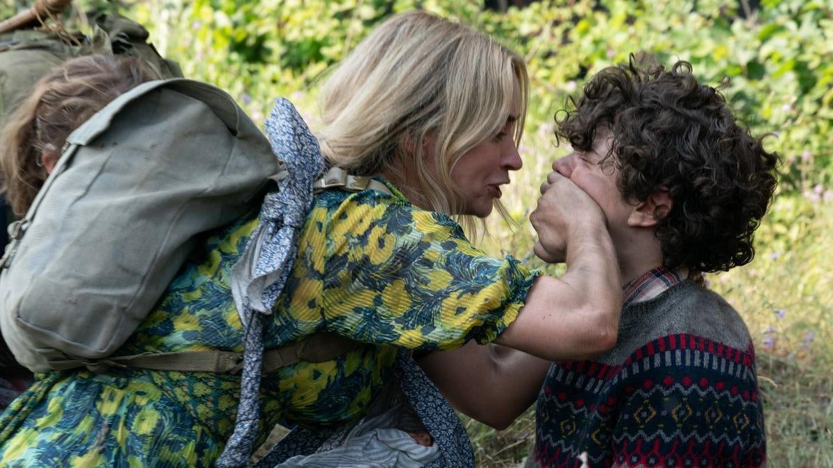 Shhh! A video game set in the world of A Quiet Place is coming. (Image: Paramount)
