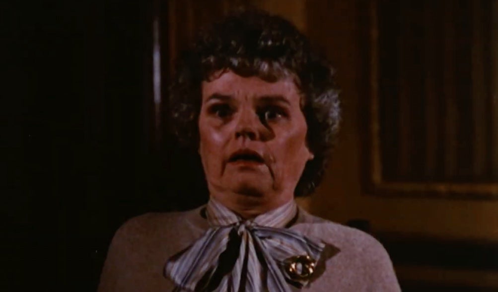 This is the exact expression you'll be making as you watch The Changeling's séance scene. (Screenshot: Pan-Canadian Film Distributors)