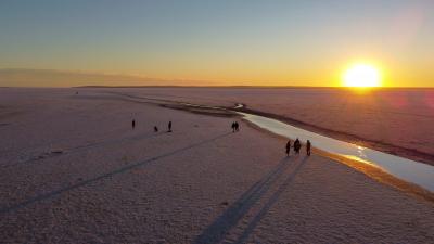 One of the World’s Most Iconic Salt Lakes Has Dried Up