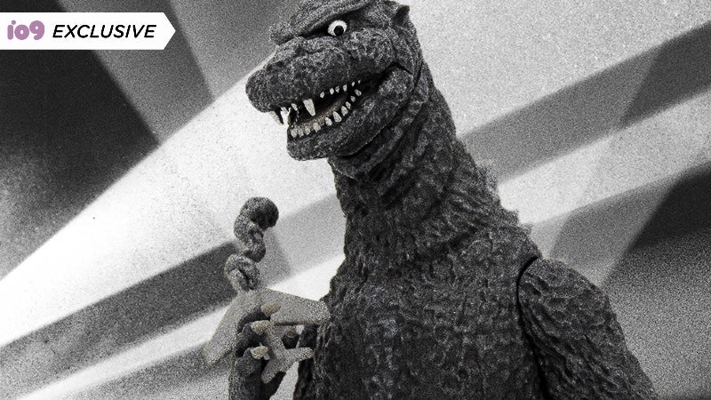 This vinyl figure of Godzilla circa 1954 can be yours. (Image: Mondo/Toho)
