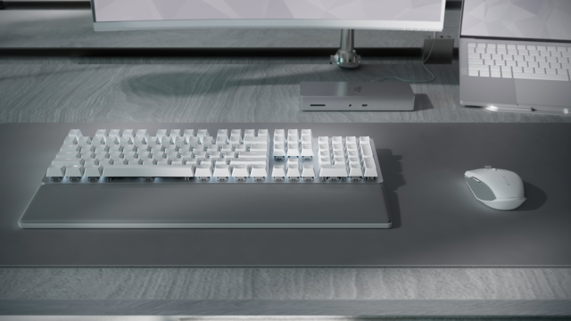 Razer’s Mechanical Keyboard Gets a Professional (and Slightly More Quiet) Makeover for the Office