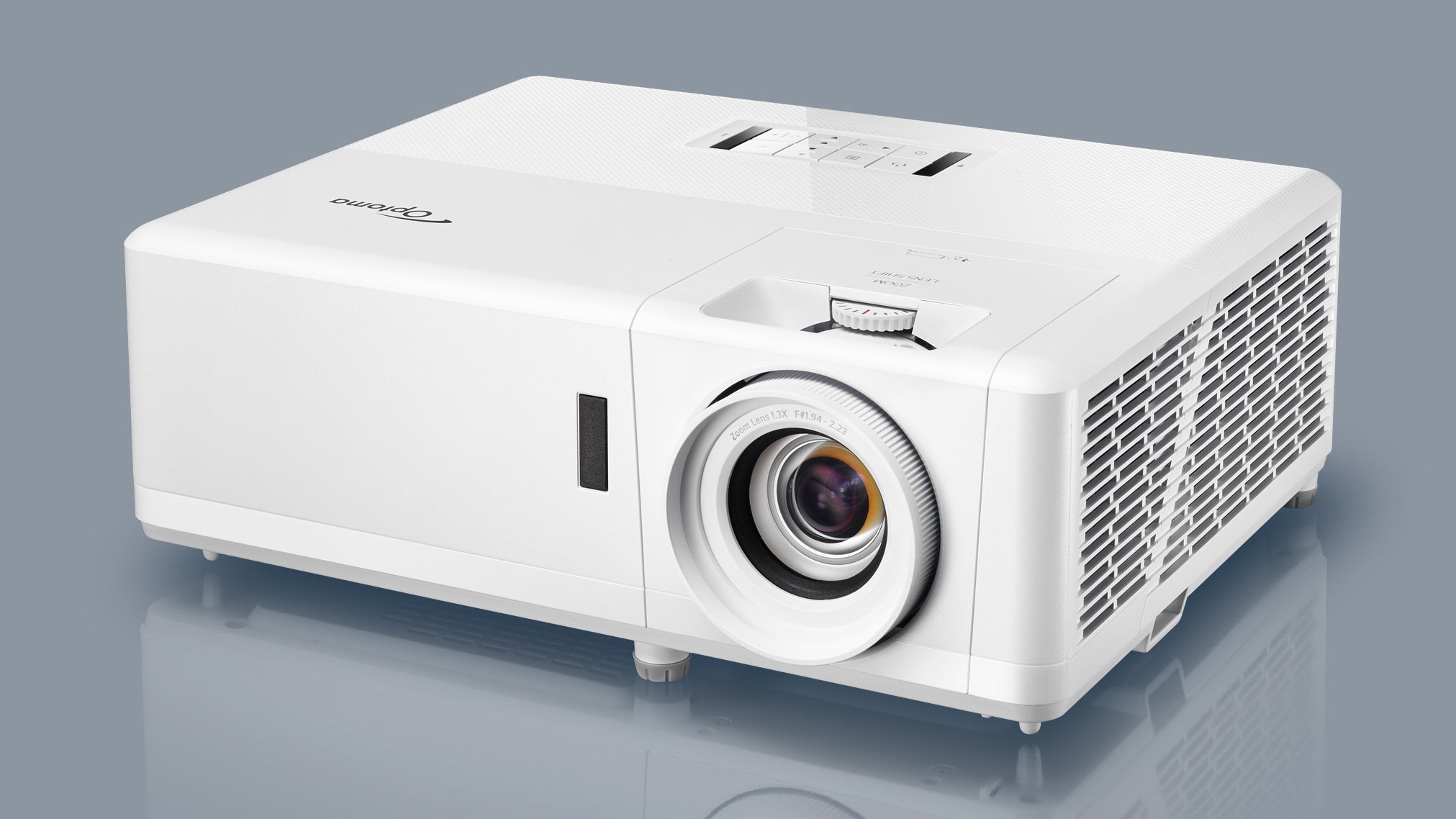 This 4K Laser Projector Can Compensate for the Colour of a Painted Wall