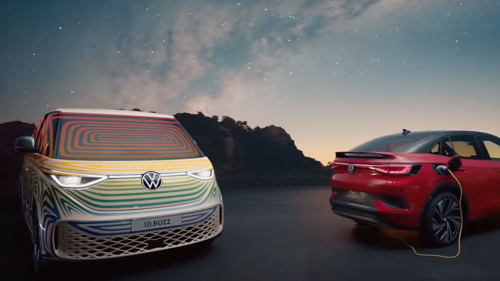 VW Teases The ID Buzz As The Rainbow-Clad Hippy Van Of My Dreams