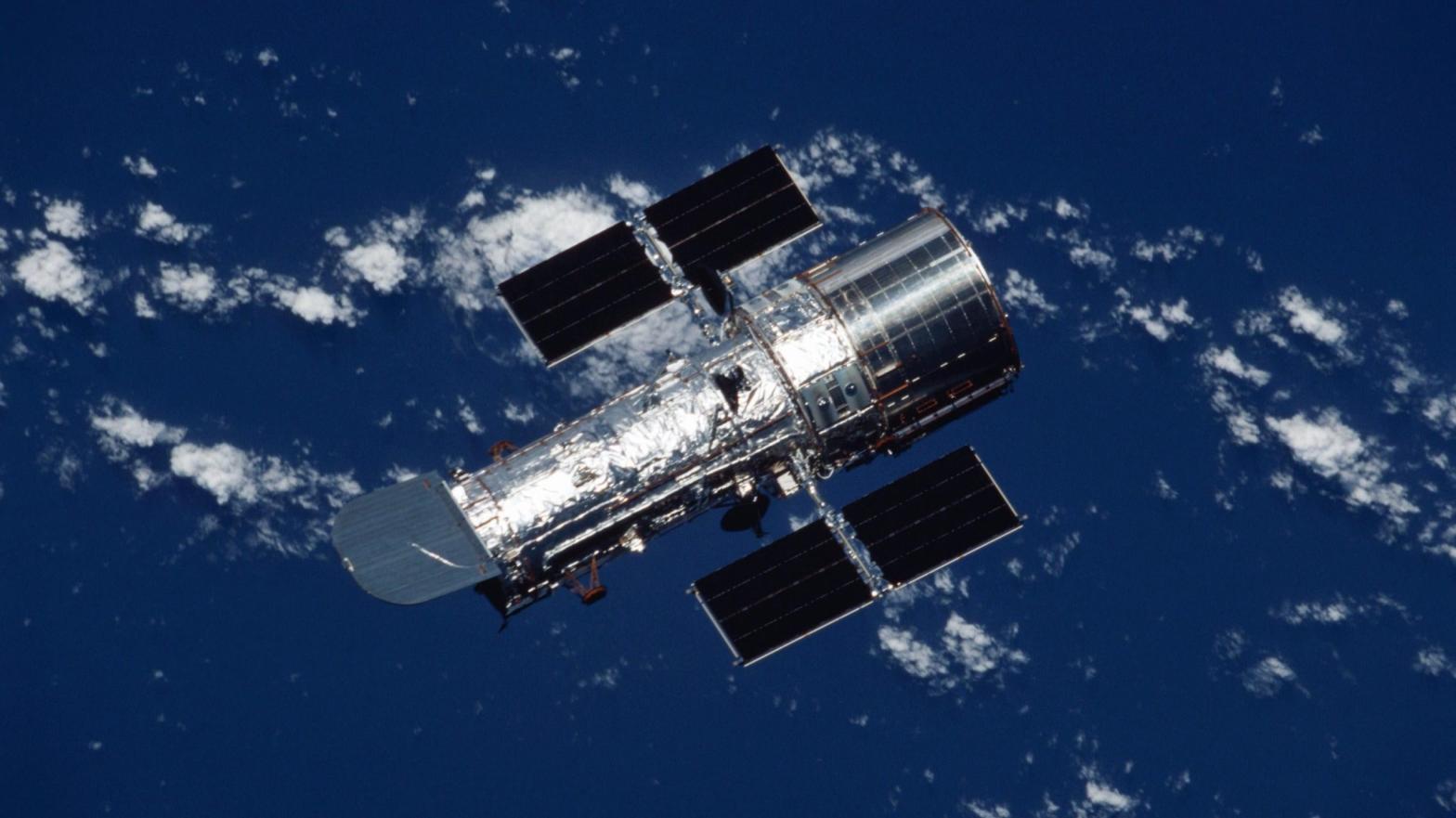 The Hubble Space Telescope.  (Image: NASA)