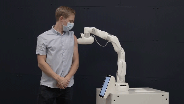 A New Robot Delivers Vaccines Without Needles or Doctors