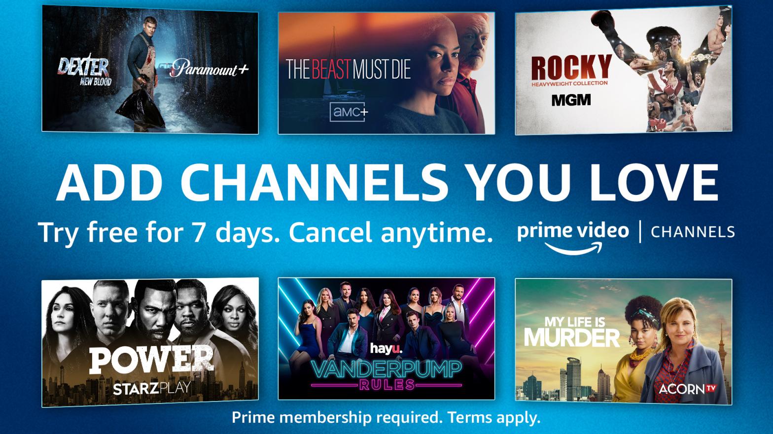Amazon Prime Channels