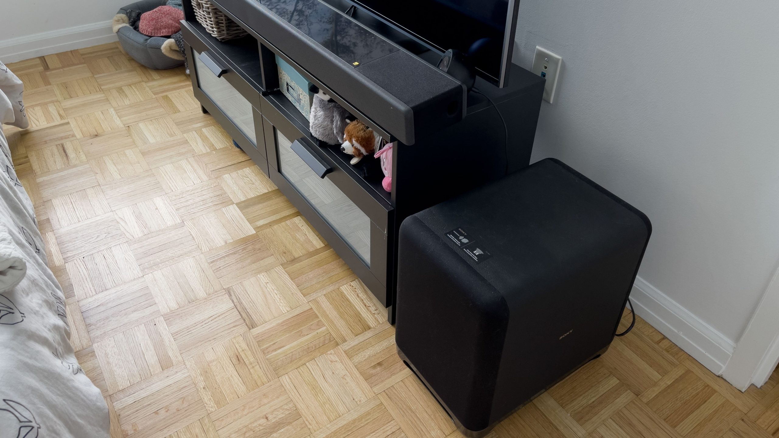 This subwoofer costs an extra $US700 ($947). (Photo: Victoria Song/Gizmodo)