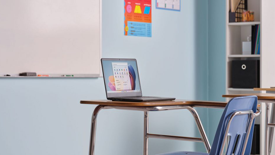 The Microsoft Surface Laptop SE is a laptop made for the classroom.  (Image: Microsoft)