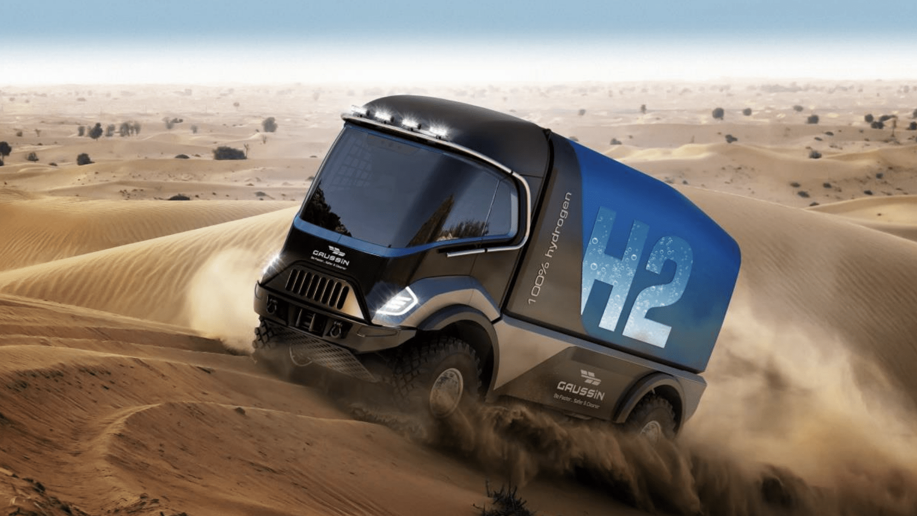 The 2022 Dakar Rally Will Test The Gaussin H2 Racing Truck, A Motorsport Behemoth Powered By Hydrogen