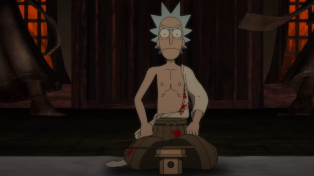 Rick and Morty Has Dropped a Sequel to Its Gory Samurai Short
