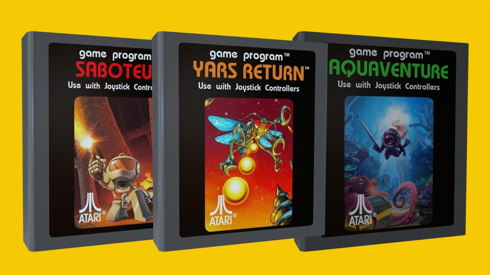 Brand-new old games for sale.  (Image: Atari / Kotaku)