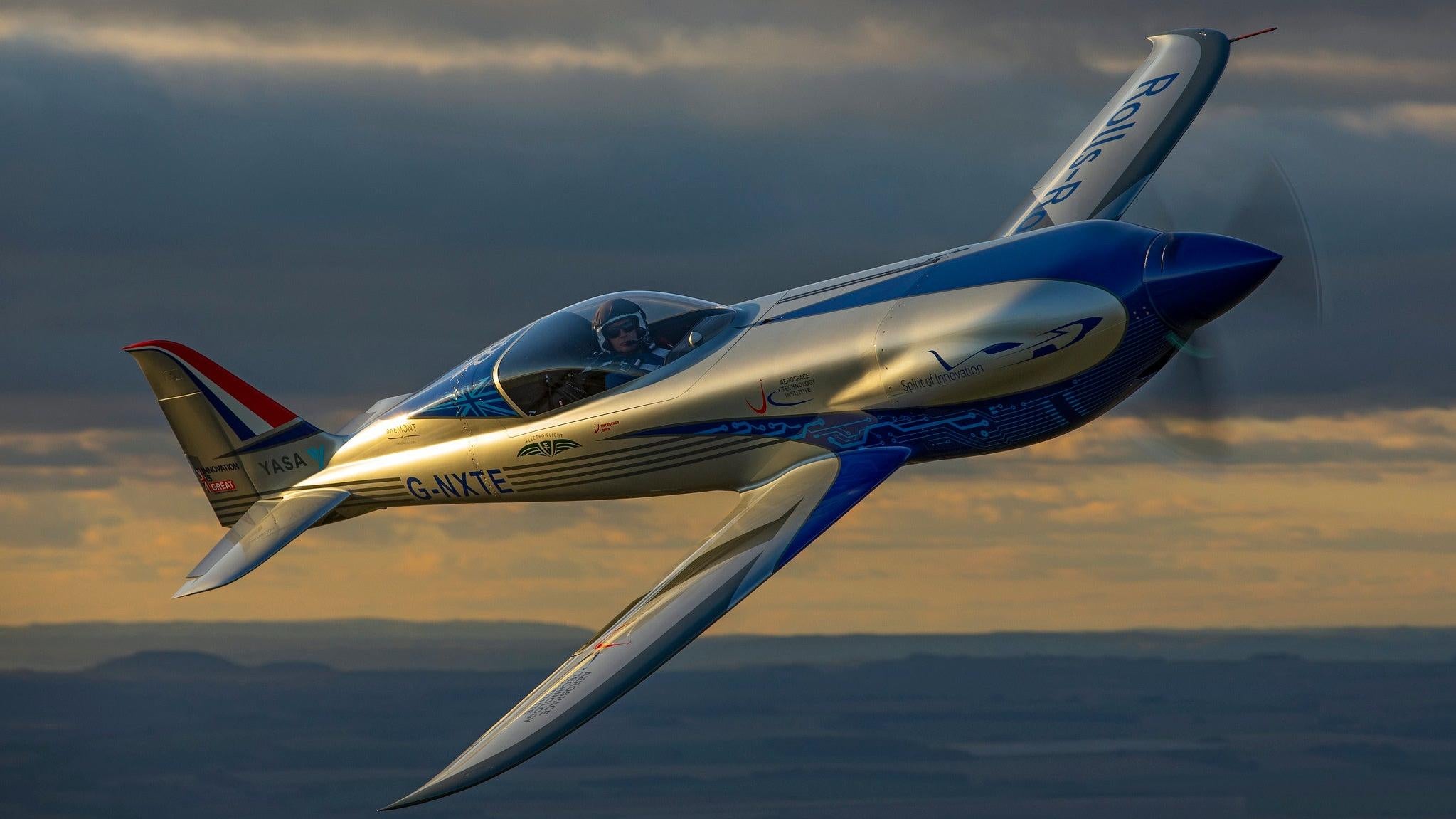 Rolls-Royce Claims Its All-Electric Plane With the Clunky Name Is the World’s Fastest