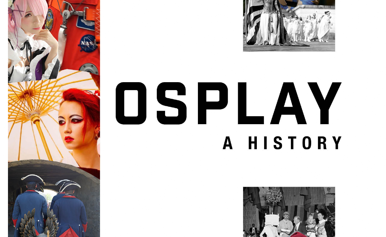 A crop of the cover of Cosplay: A History. See the full reveal below! (Image: Saga Press)
