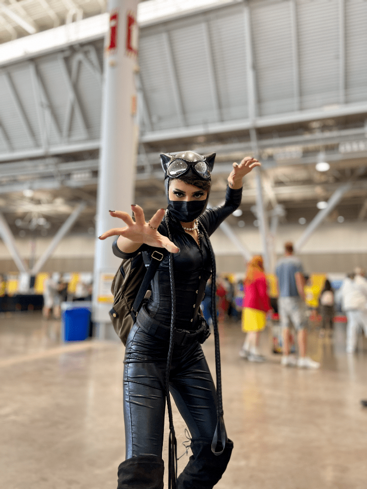 Cosplayers always know just the right pose. (Photo: Courtesy of Andrew Liptak)
