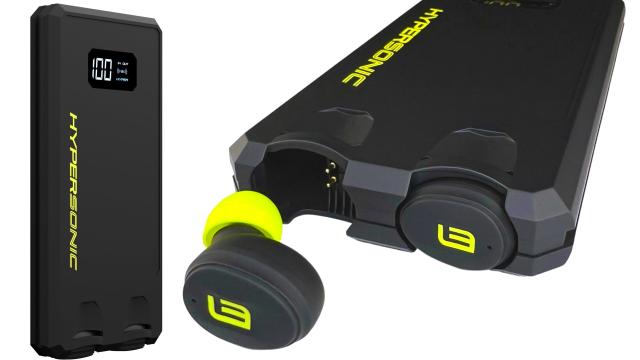 A Monstrous Charging Case Gives These Wireless Earbuds 360 Hours of Battery Life